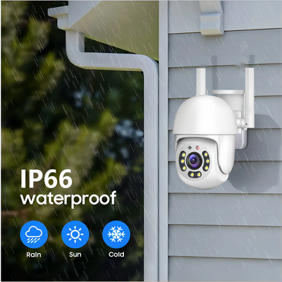 4MP Outdoor PTZ WiFi Security Camera