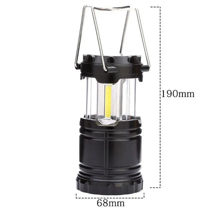 Solar & Battery Emergency Portable LED Camping Lantern