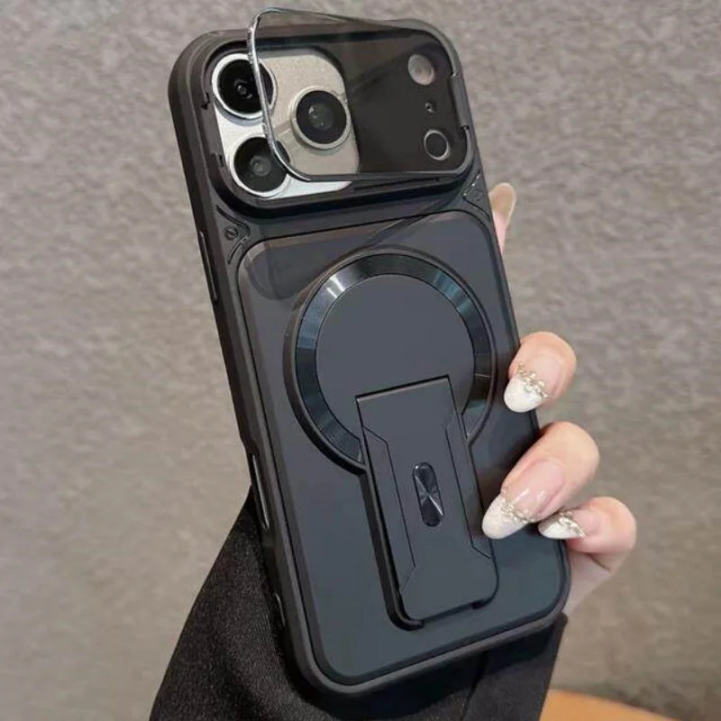 Luxury Magnetic Stand Phone Case for iPhone Series