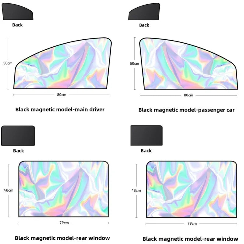 Magnetic Car Window Sunshade Cover
