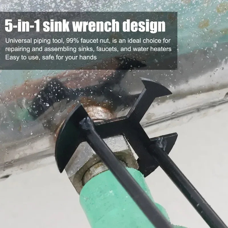 Multifunctional Bathroom Wrench (2 Pack)