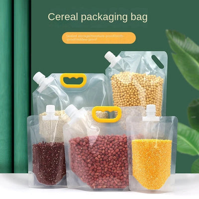4-Pack Airtight Food Storage Bags (New)