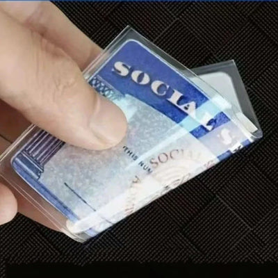 PVC Card Protector Sleeves (8/10/20 Pack)
