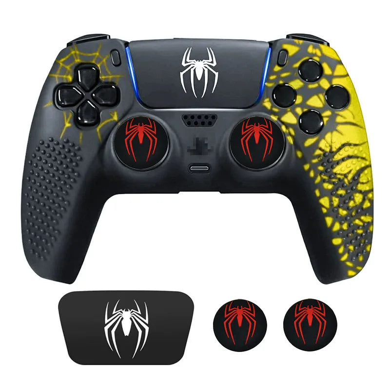 Spider-Themed PS5 Controller Cover