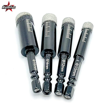 Vacuum Brazed Diamond Dry Drill Bit (New)