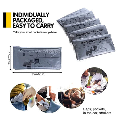 Portable Emergency Urine Bags (700ml) (I)