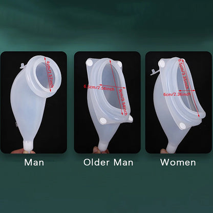 Reusable Silicone Urine Collector with Drainage Bag