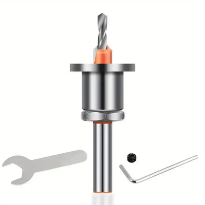 Adjustable Countersink Bit Set (8mm Shank)
