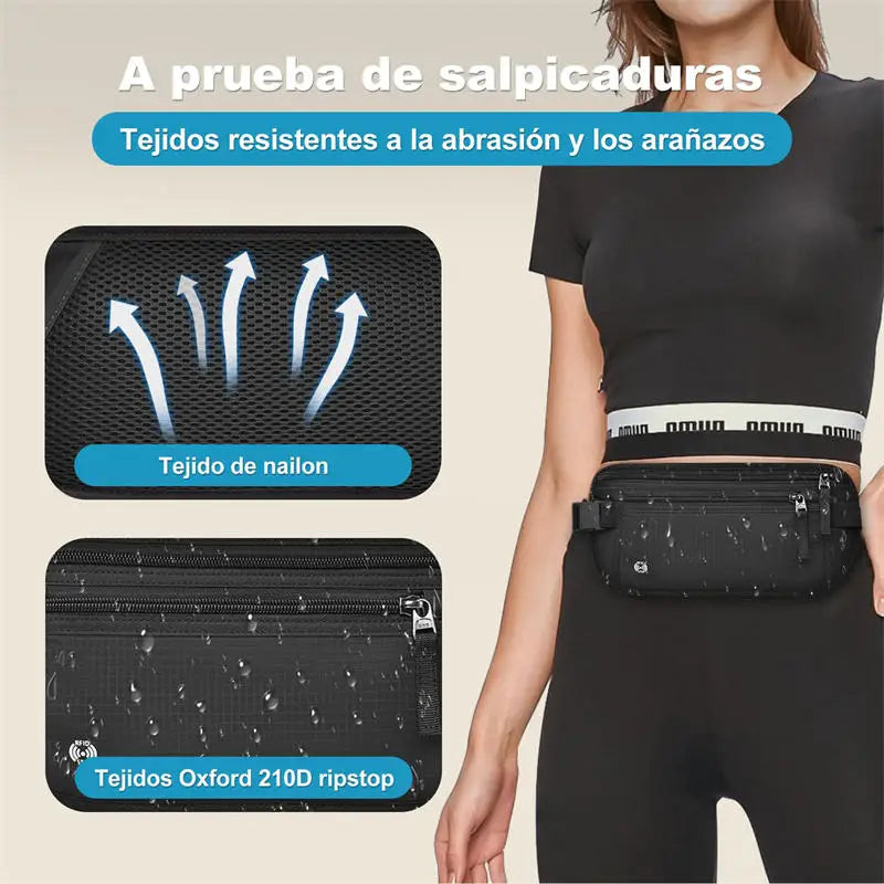 RFID Travel Money Belt Passport Holder