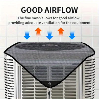 Outdoor AC Cover with Drawstring