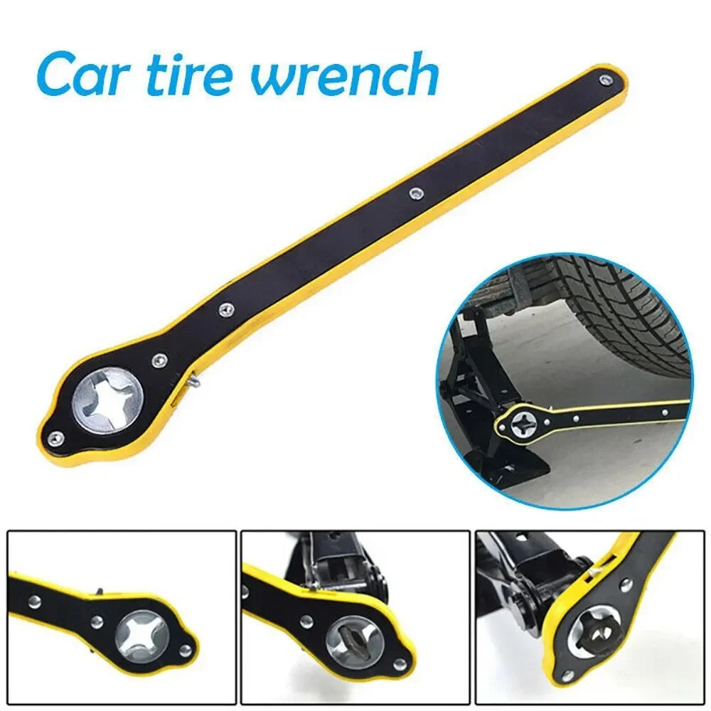 Scissor Jack Ratchet Wrench