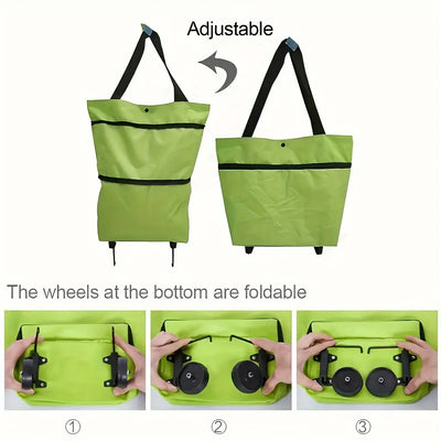Foldable Shopping Trolley Bag