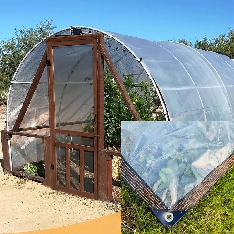 Clear Waterproof Garden Tarp Cover