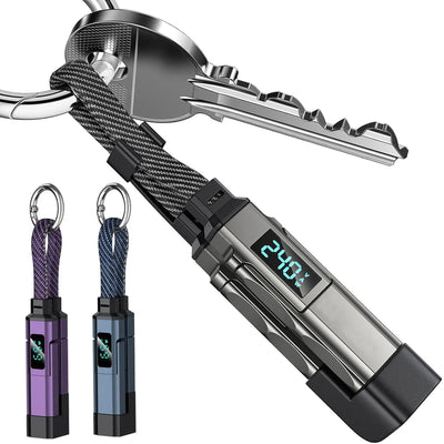 4-in-1 65W Keychain Charging Cable