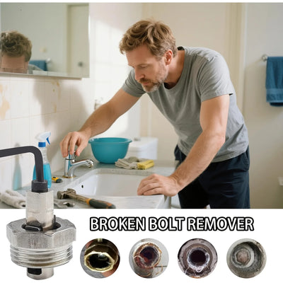 Dual-Head Broken Pipe & Faucet Extractor Tool