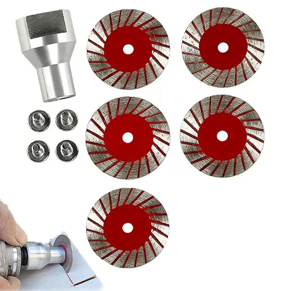 Professional Diamond Turbo Saw Blade Set – 5 Pack