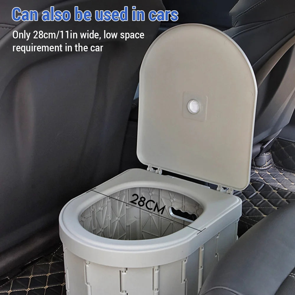 Portable Folding Camping & Car Toilet