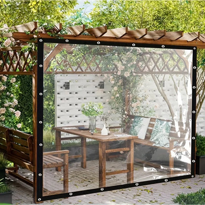 Clear Waterproof PE Tarp (MR)