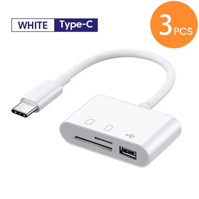 5-in-1 USB 3.0 SD & TF Card Reader Adapter
