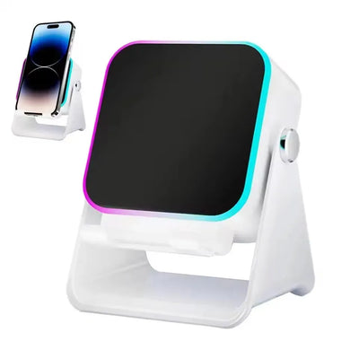 5-in-1 Bluetooth Speaker Phone Stand with RGB Light