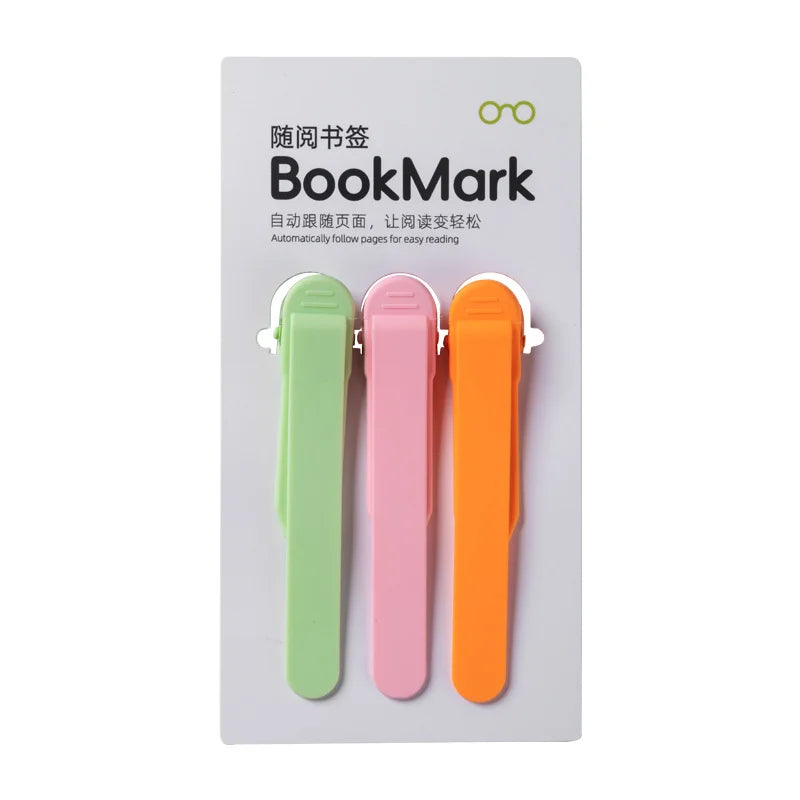 Silicone Bookmark Clips & Page Markers