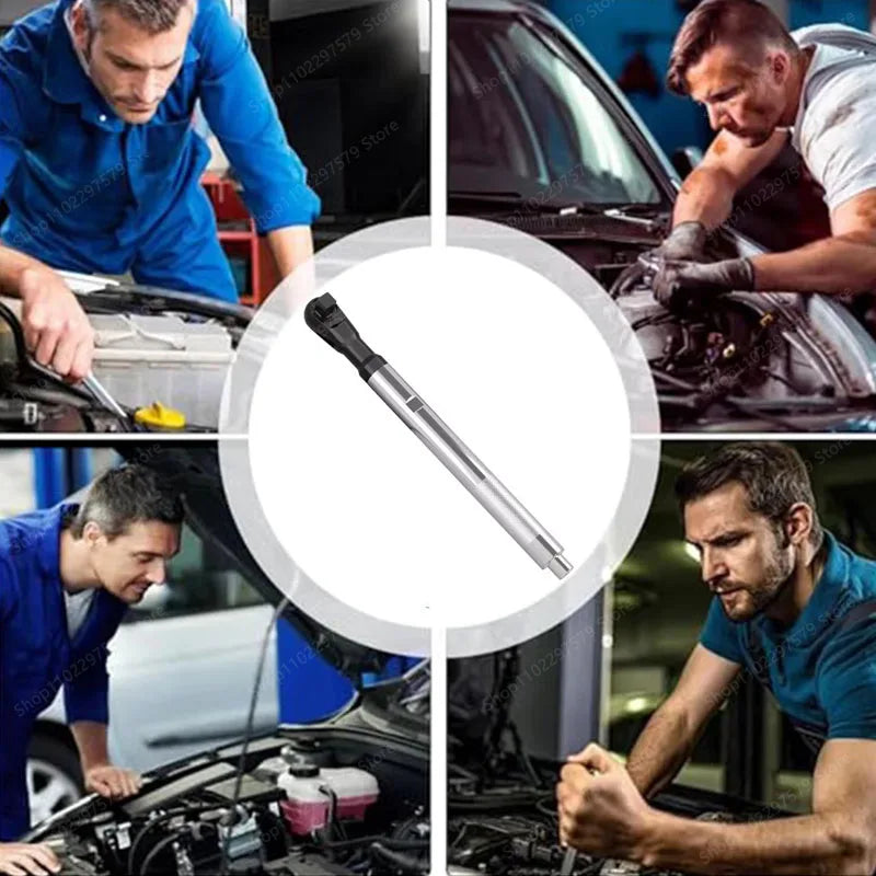 Extended 1/2-Inch Ratchet Wrench