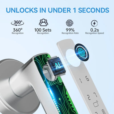 Bluetooth Fingerprint Smart Door Lock