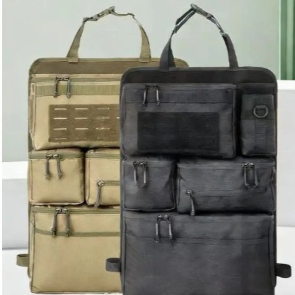 Multi-Pocket Car Seat Organizer Bag