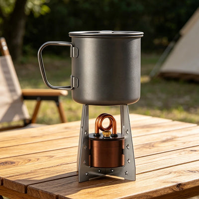 Portable Mini Alcohol Camping Stove (I1001)