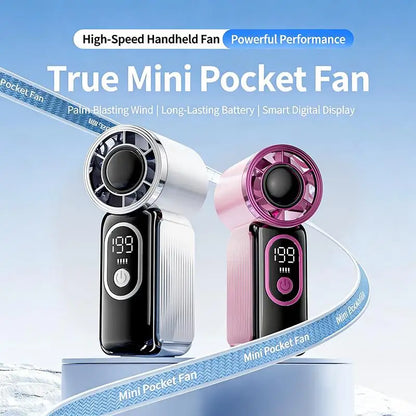 Mini Turbo Handheld Fan