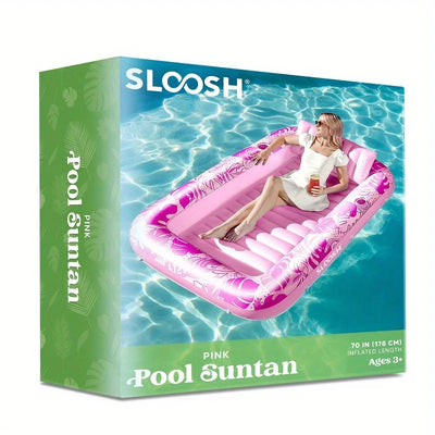 Inflatable Tanning Pool Lounger Float - US ONLY