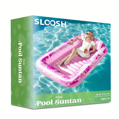 Inflatable Tanning Pool Lounger Float - US ONLY