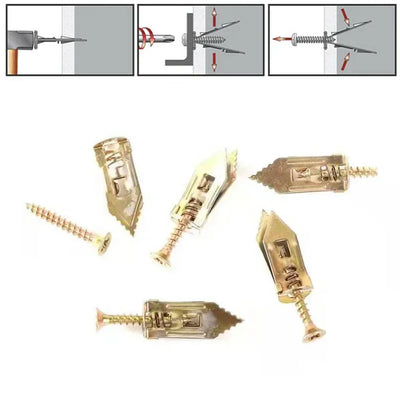 50/100 Pcs Self Drilling Drywall Anchors (R)