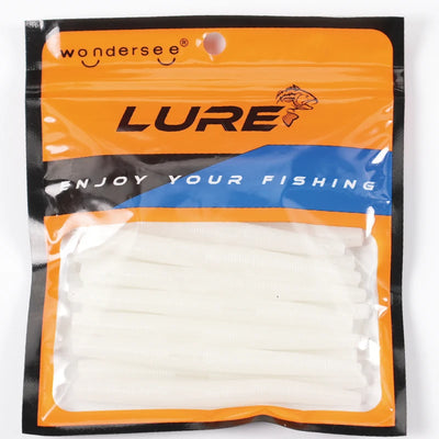 Soft Worm Fishing Lures Set 4"/5.5"