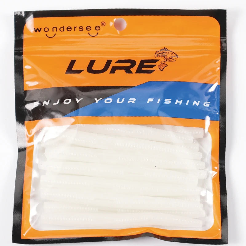 Soft Worm Fishing Lures Set 4"/5.5"