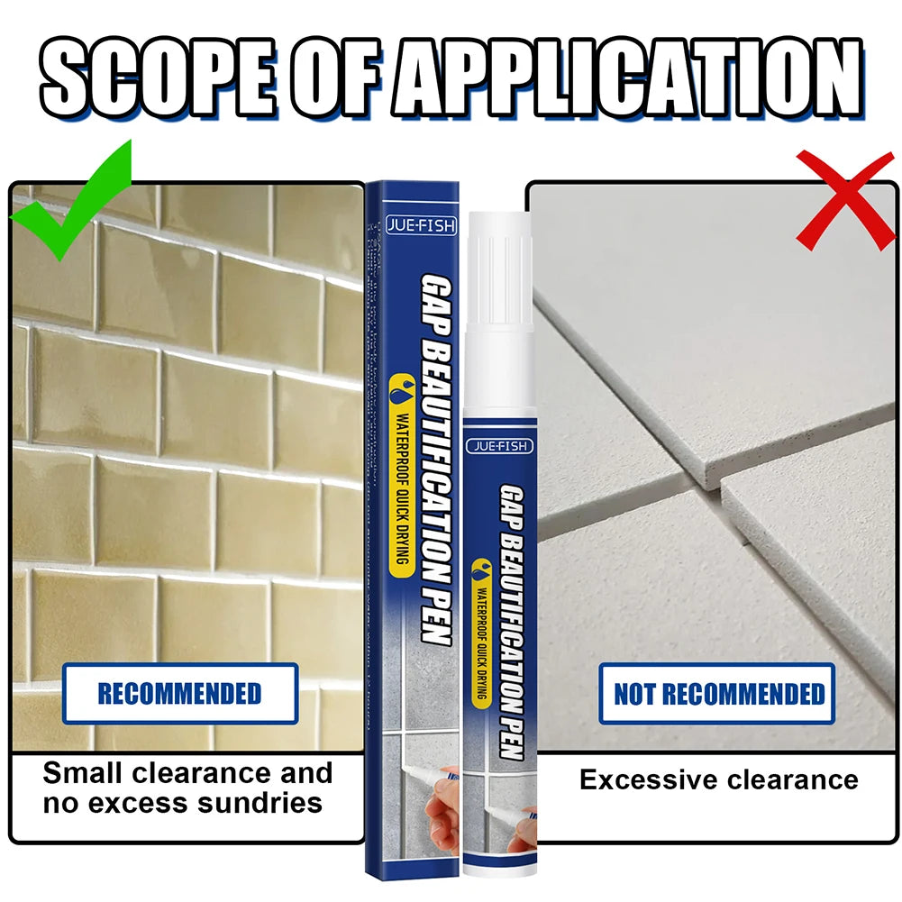 Waterproof Tile Grout Repair Pen