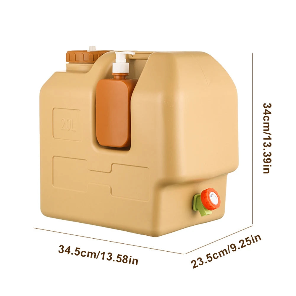 Portable Camping Water Bag 15/20L with Faucet
