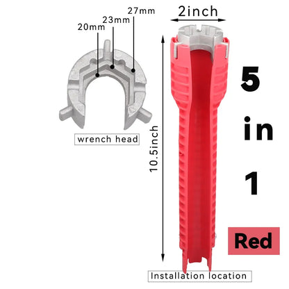 8-in-1 Sink Faucet Wrench