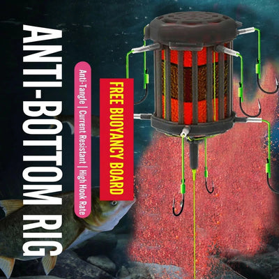 8 Hook Carp Fishing Rig