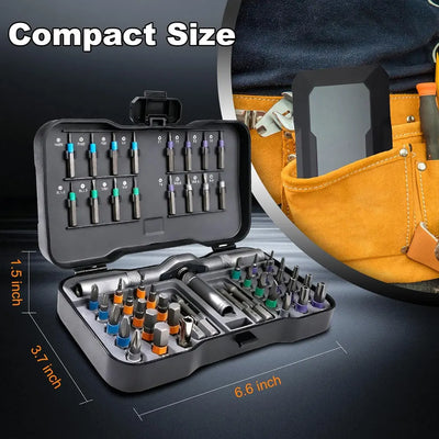 50-in-1 Magnetic Screwdriver Set