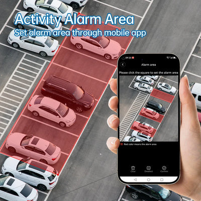 15MP Triple-Lens Solar Security Camera