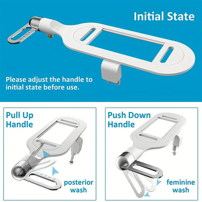 Non-Electric Toilet Bidet