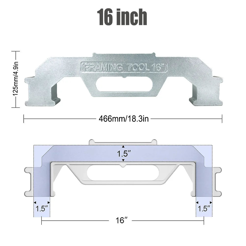 Framing Stud Layout Tool & Column Frame Fixture