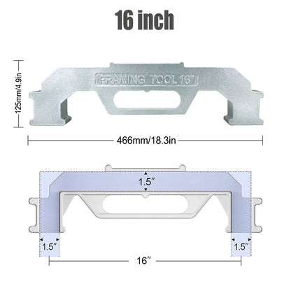 Framing Stud Layout Tool & Column Frame Fixture