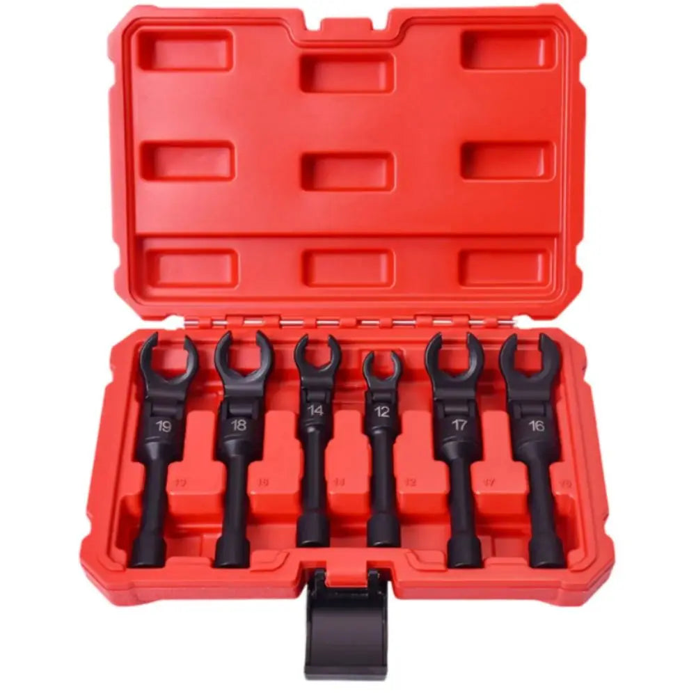 6PCS Universal Tubing Wrench Set