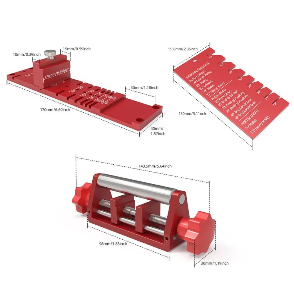 Adjustable Chisel Sharpening Jig