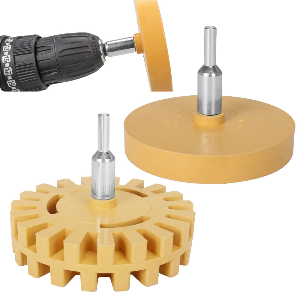 Rubber Eraser Wheel Decal Remover Tool
