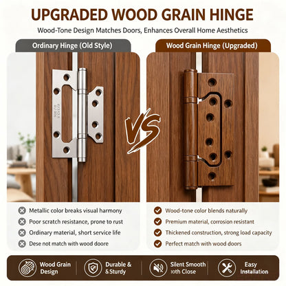 Wood Grain Cabinet Hinges