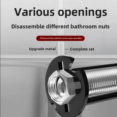 Multifunctional Bathroom Wrench (2 Pack)
