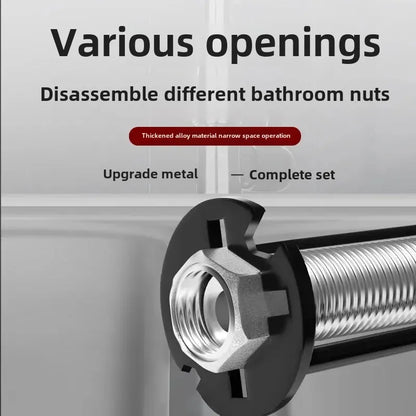 Multifunctional Bathroom Wrench (2 Pack)